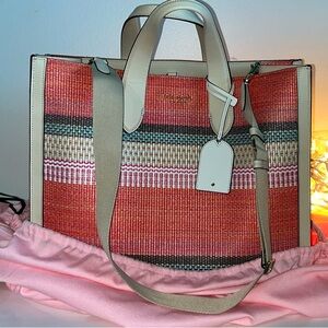 KATE SPADE MANHATTAN TOTE BAG

ONLY USED A FEW ITEMS 

CLEAN 

NO TAGS